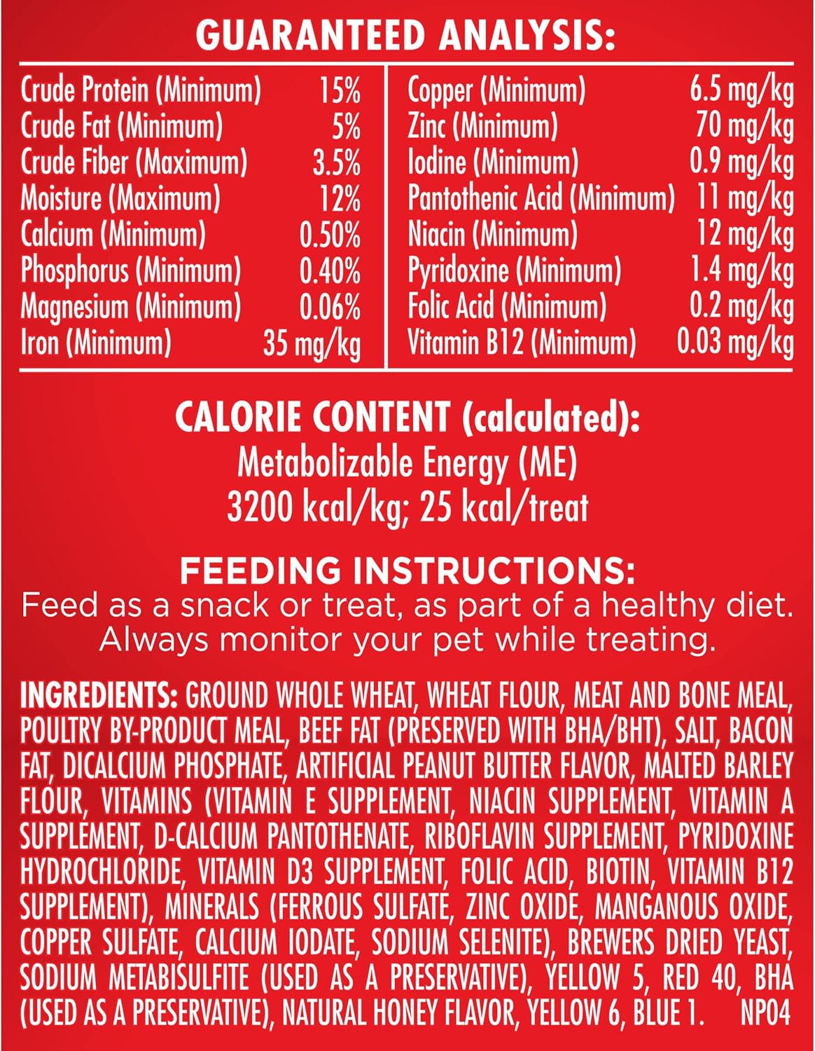 Milk-Bone Peanut Butter Flavor Naturally & Artificially Flavored Dog Biscuits – Crunchy Dog Treats – 7 Pounds (Packaging Design May Vary)