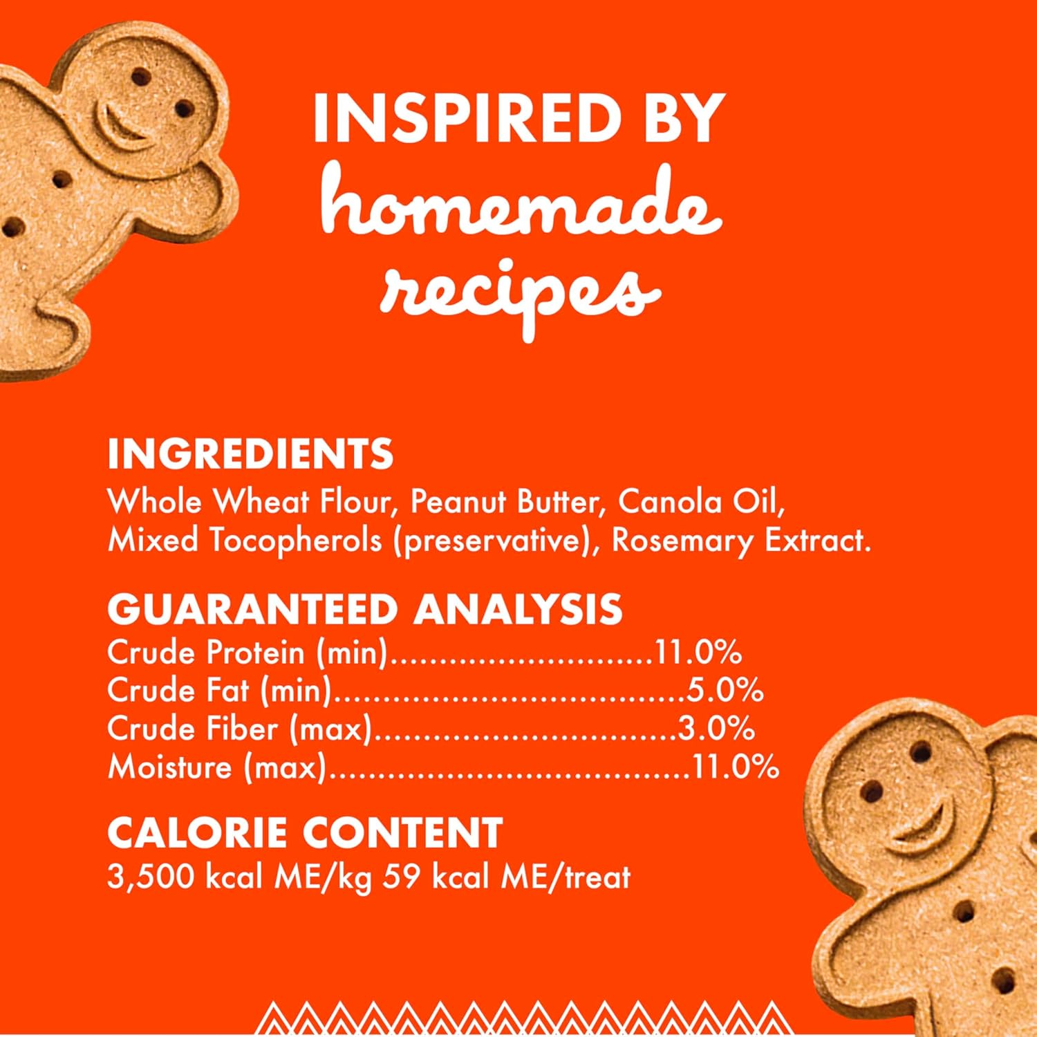 Buddy Biscuits 3.5 lbs. Bag of Crunchy Dog Treats Made with Natural Peanut Butter