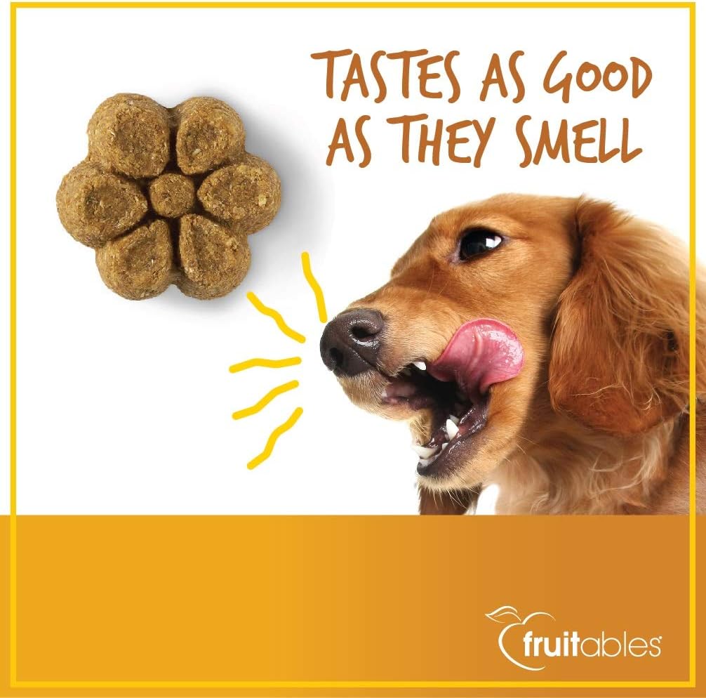 Fruitables Baked Dog Treats Variety 4 Pack (Pumpkin & Apple, Banana, Blueberry, Cranberry) – 7 oz (4 Pack)
