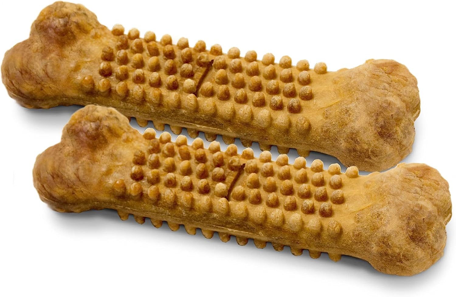 Nylabone Nubz Natural Edible Chew Treats for Dogs, Long Lasting Chews Made in USA, Chicken Flavor, Small – Up to 25 lbs. (36 Count)