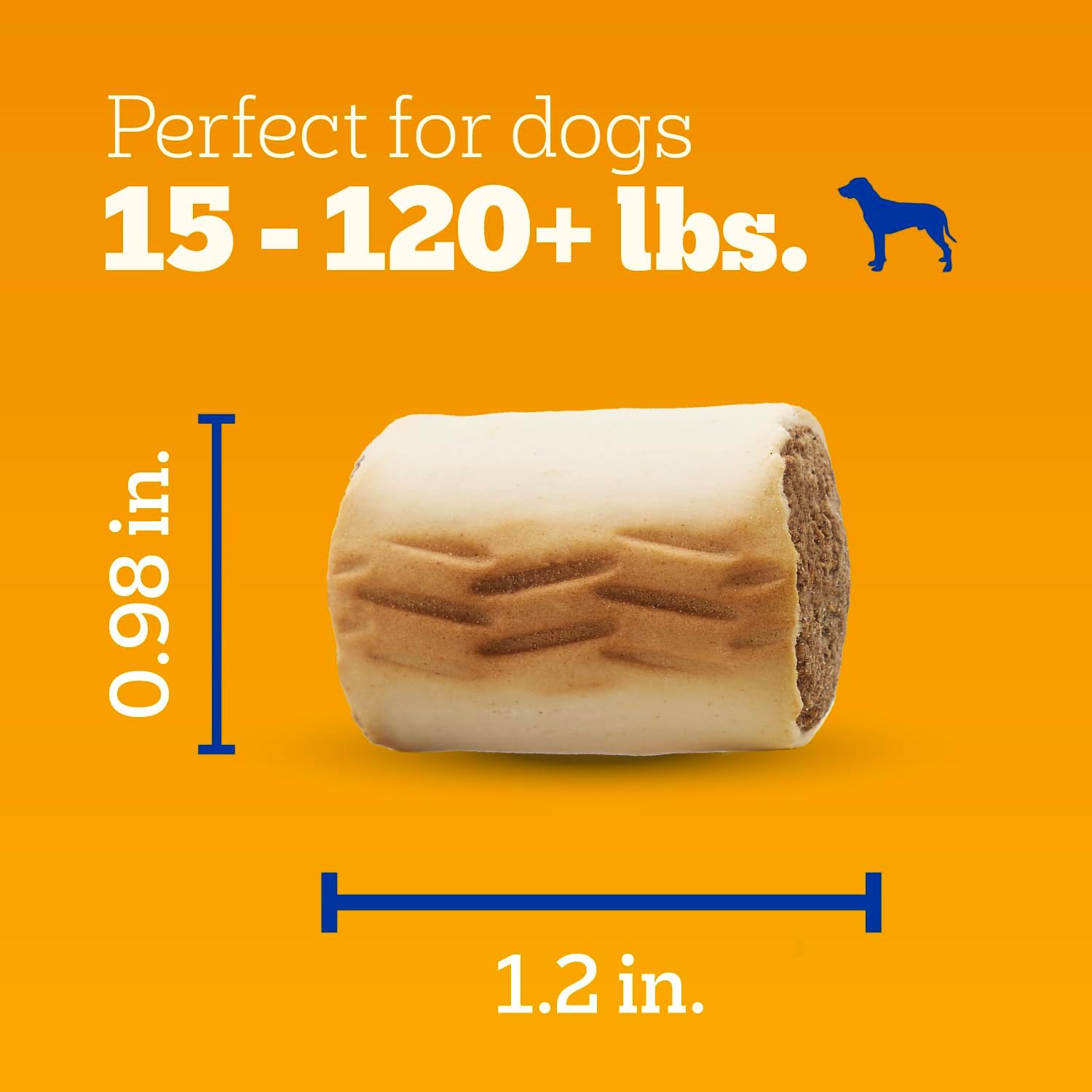 Pedigree Dry Dog Treats MarroBone Real Beef Flavor, 6 lb. Bag