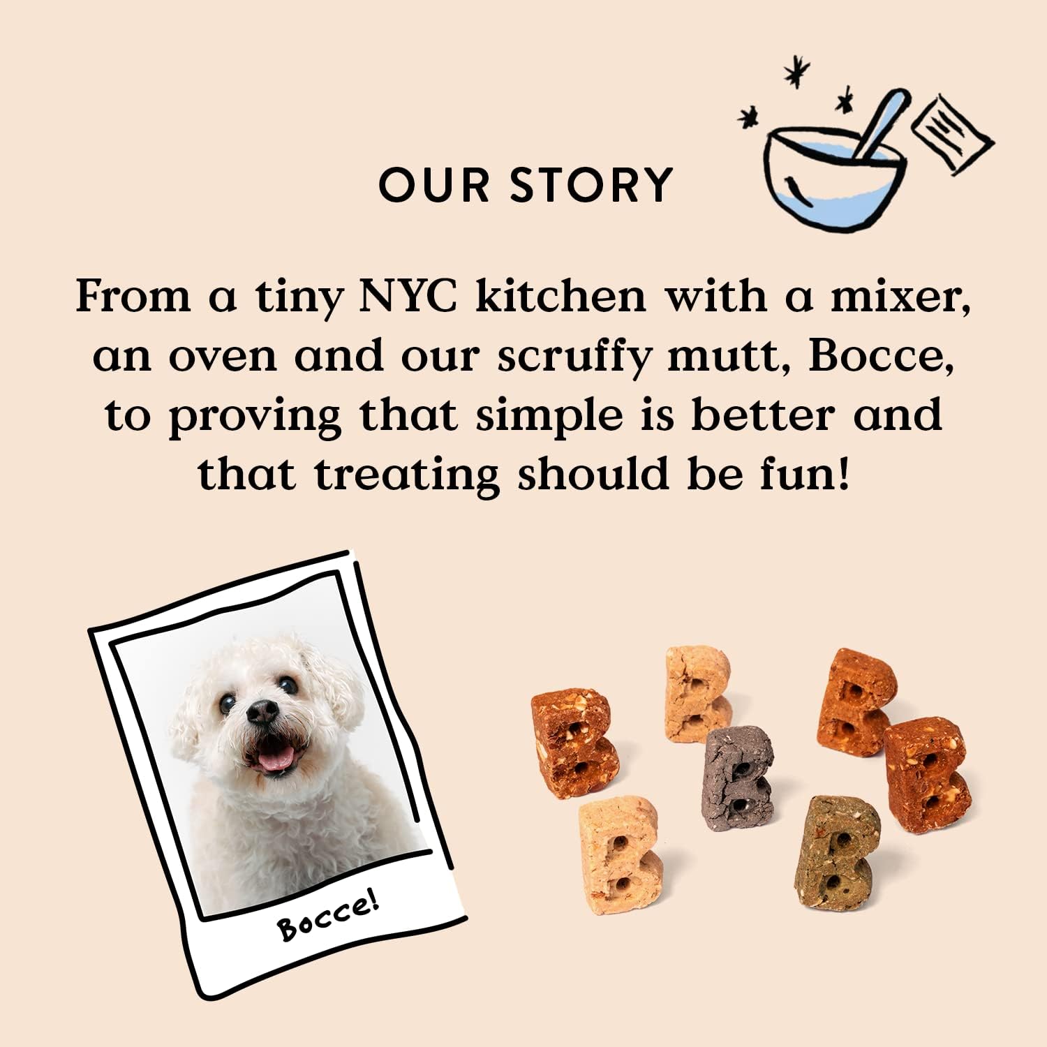 Bocce’s Bakery Oven Baked Sunday Roast Treats for Dogs, Wheat-Free Everyday Dog Treats, Made with Real Ingredients, Baked in The USA, All-Natural Soft & Chewy Cookies, Chicken & Pumpkin Recipe, 6 oz