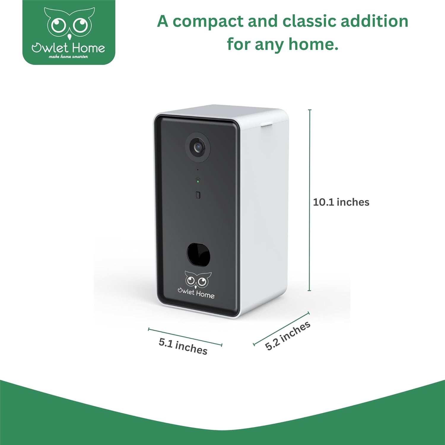 Pet Camera with Treat Dispenser/Tossing for Dogs/Cats, Smart Dog/Cat Camera, Free App, 2.4G & 5G WiFi, 1080P HD Live Video, Auto Night Vision, 2-Way Audio, Motion Alert, No Monthly Fee
