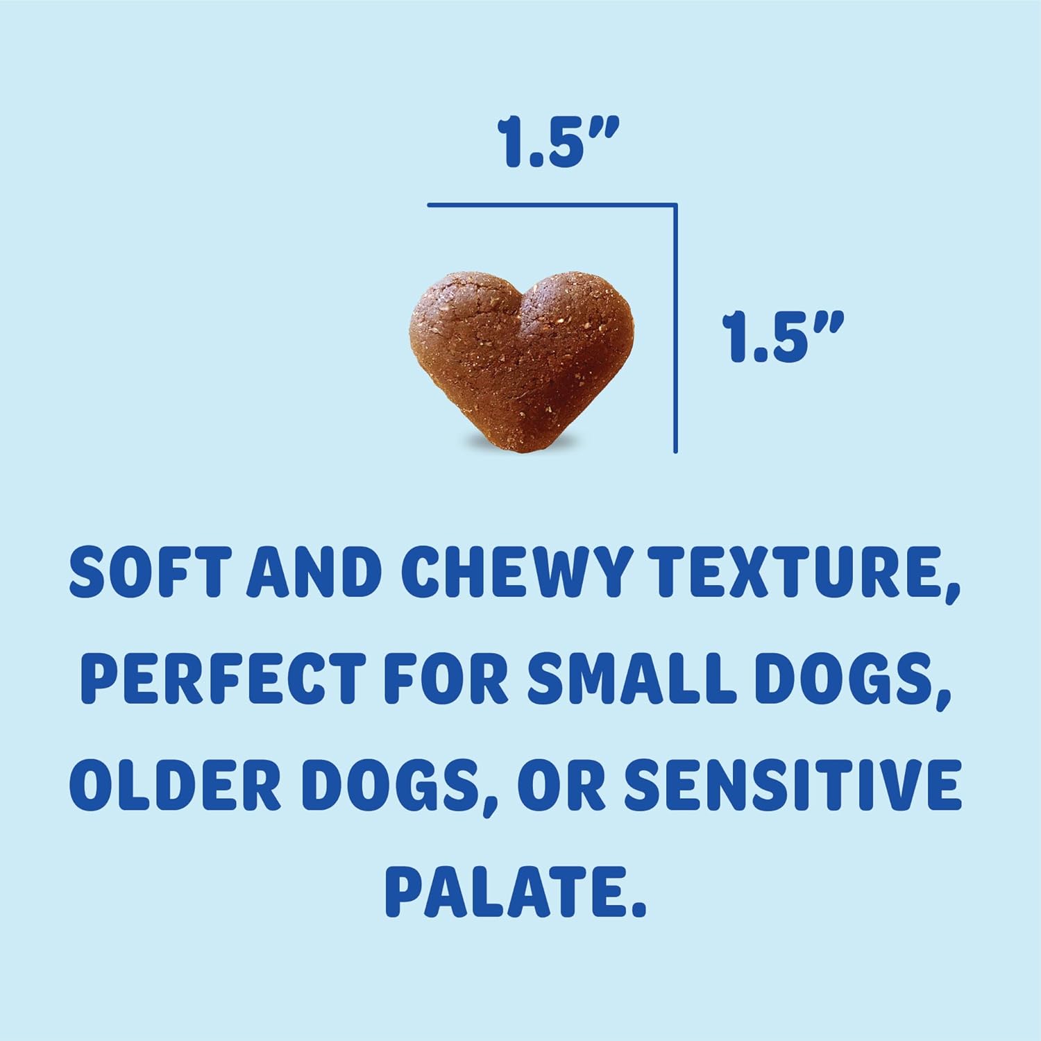 Shameless Pets Soft-Baked Dog Treats, Bananas for Bacon – Natural & Healthy Dog Chews for Skin & Coat Support with Omega 3 & 6 – Dog Biscuits Baked & Made in USA, Free from Grain, Corn & Soy – 1-Pack