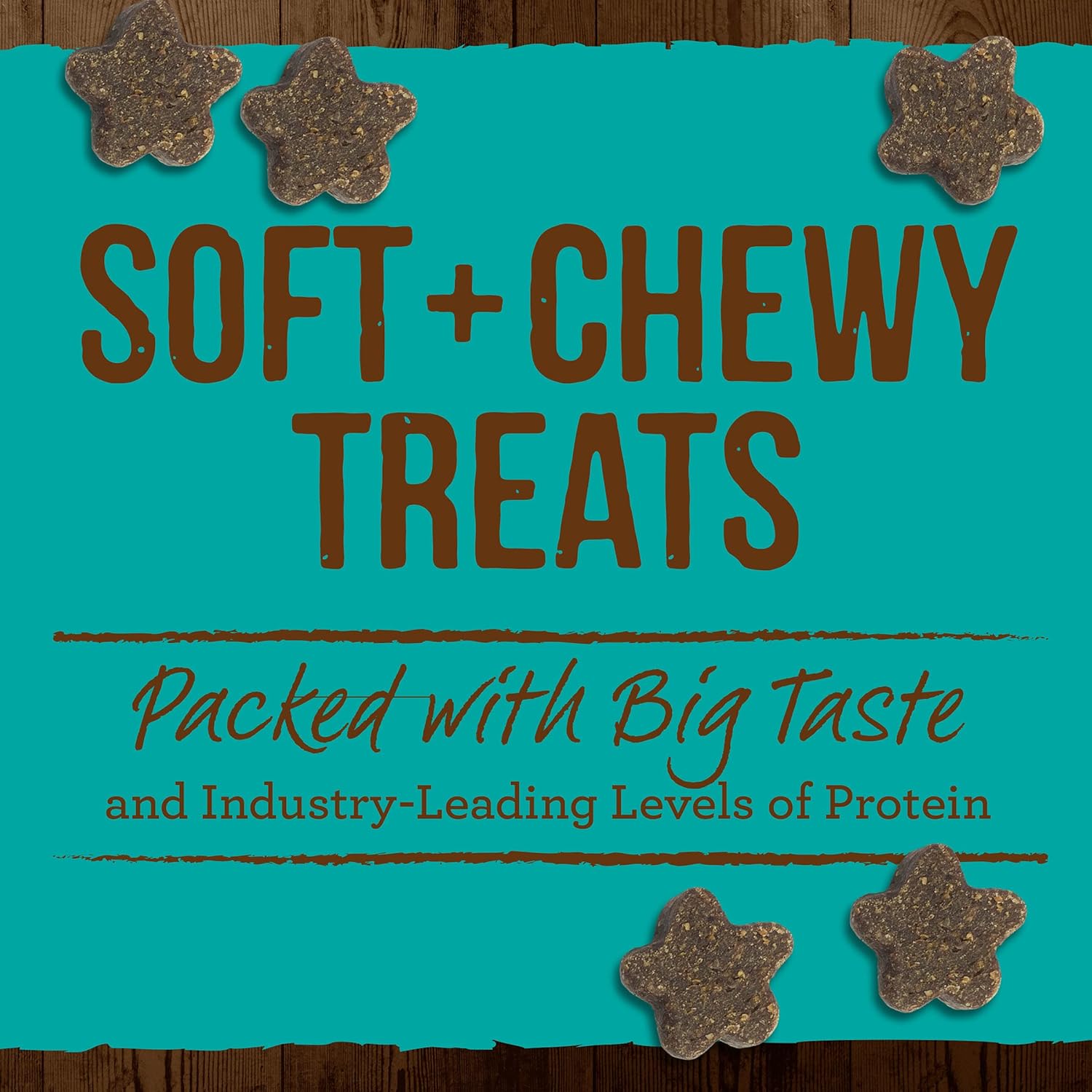Merrick Power Bites Natural Soft And Chewy Real Meat Dog Treats, Grain Free Snack, Real Turducken Recipe – 6 oz. Bag