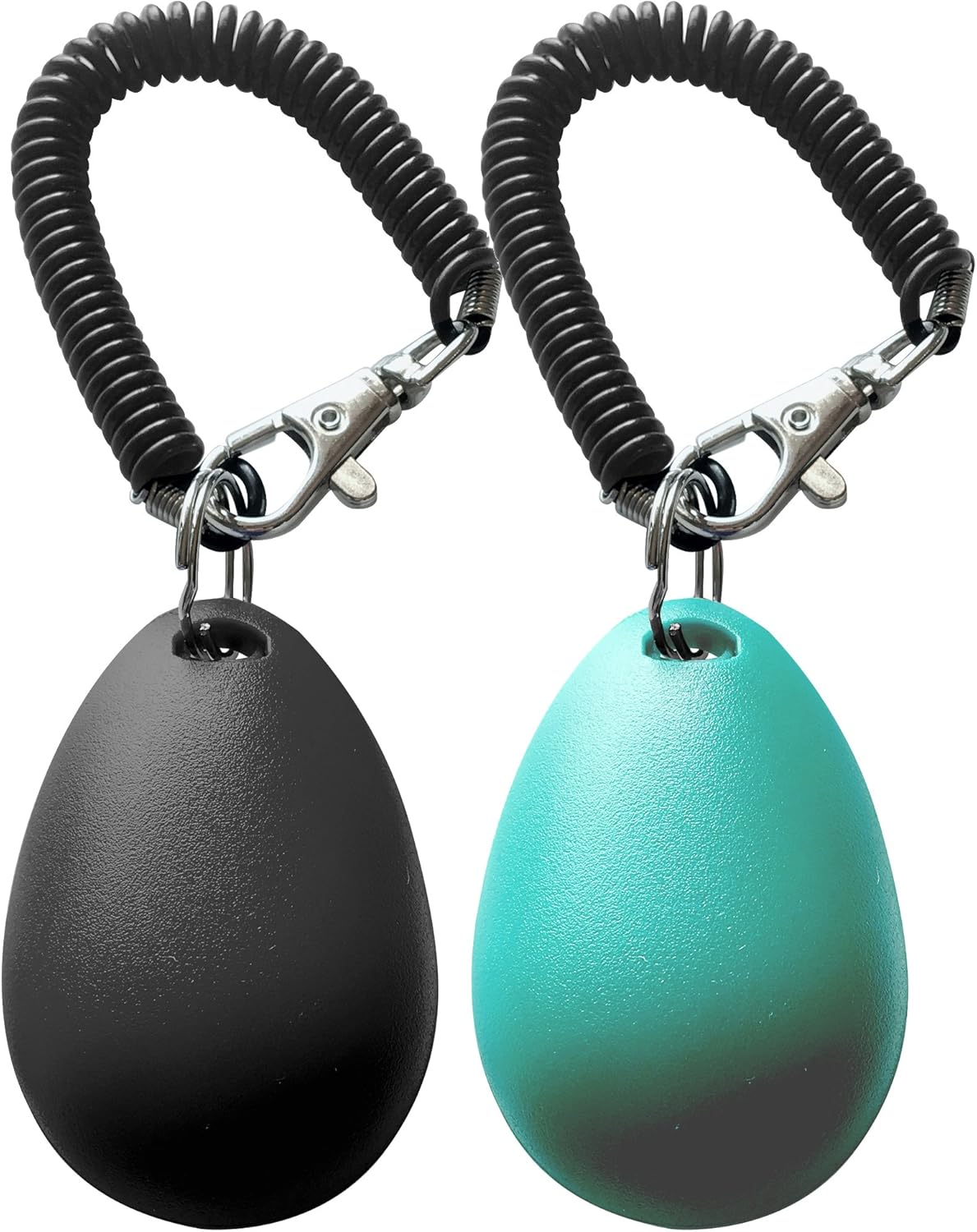 Pet Training Clicker with Wrist Strap – Dog Training Clickers (New Black + Blue)