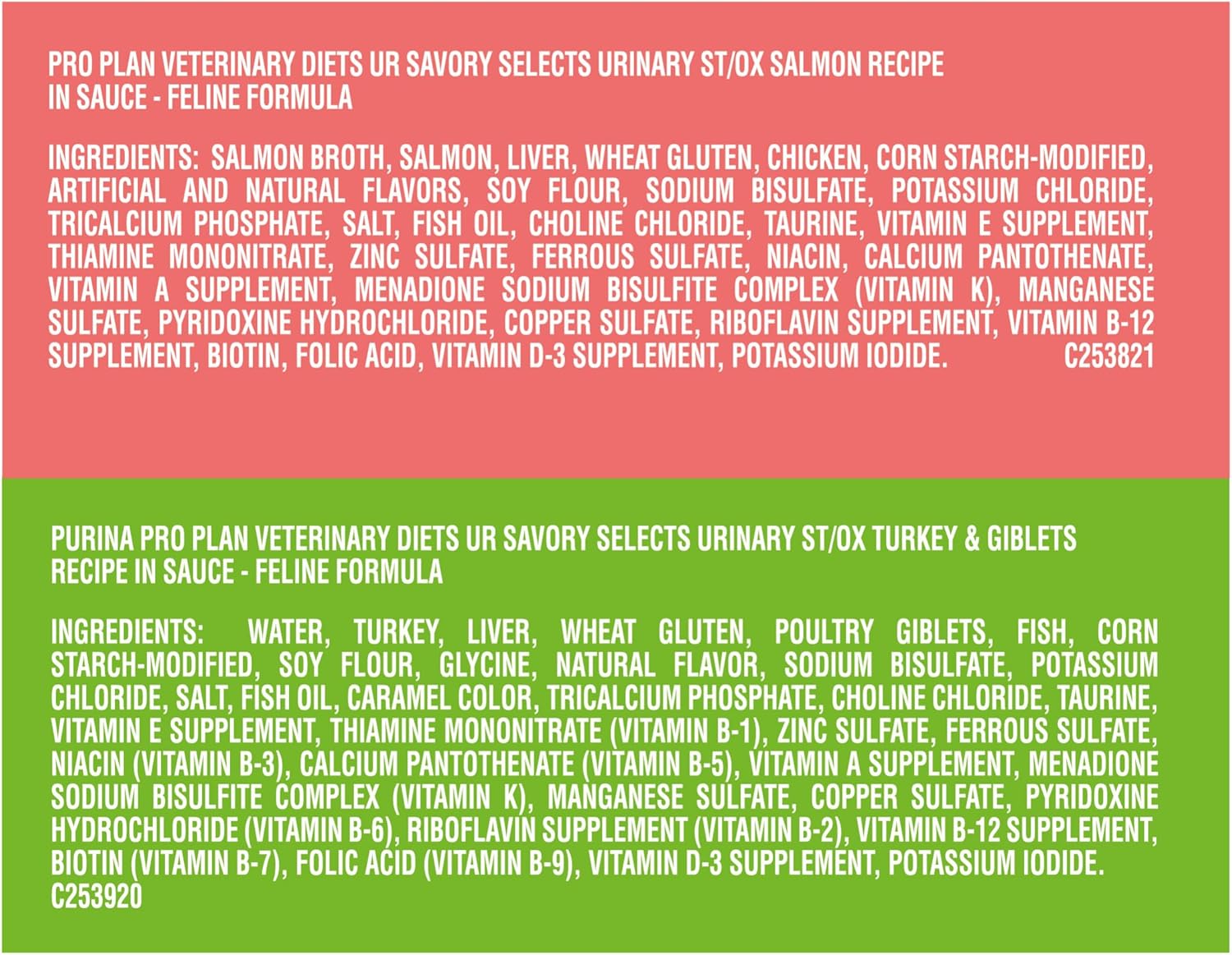 Purina Pro Plan Veterinary Diets UR Urinary St/Ox Savory Selects Wet Cat Food Variety Pack – (Pack of 24) 5.5 oz. Cans