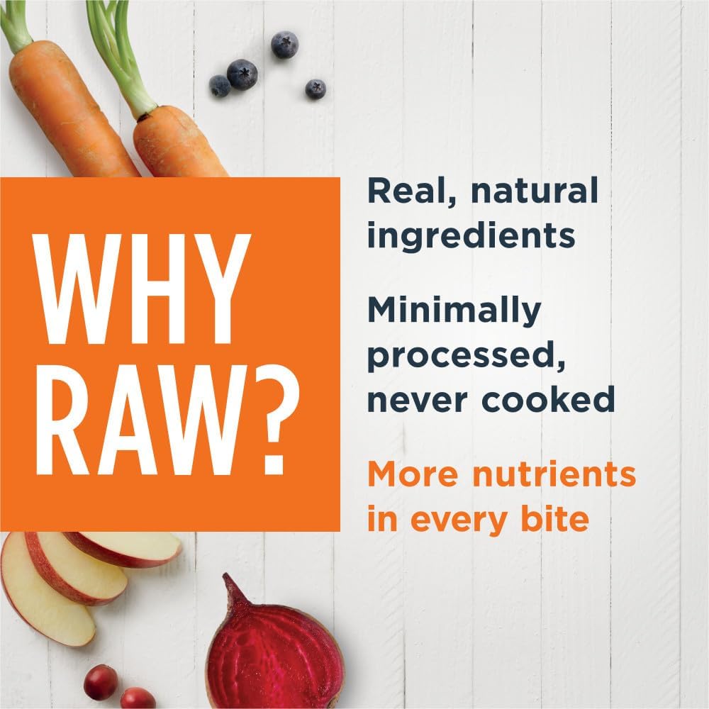 Raw Meals Freeze-Dried Beef Dog Food, 9.5 oz. Bag