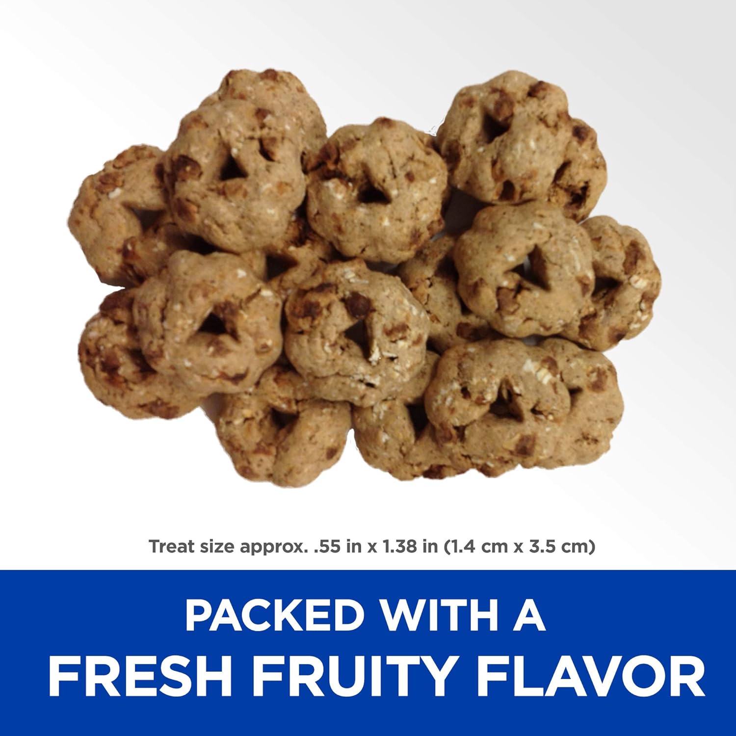 Hill’s Natural Fruity Crunchy Snacks, All Life Stages, Great Taste, Dog Treats, Cranberries & Oatmeal , 8 oz Bag