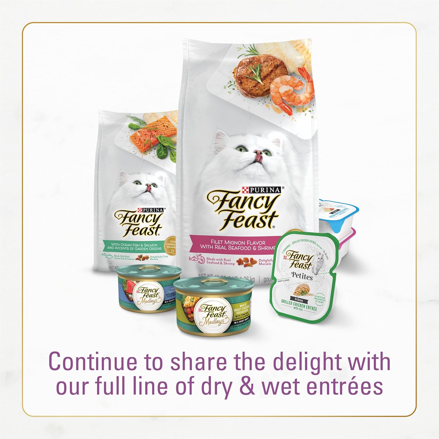 Purina Fancy Feast Dry Cat Food with Savory Farm-Raised Chicken and Turkey – 3 lb. Bag