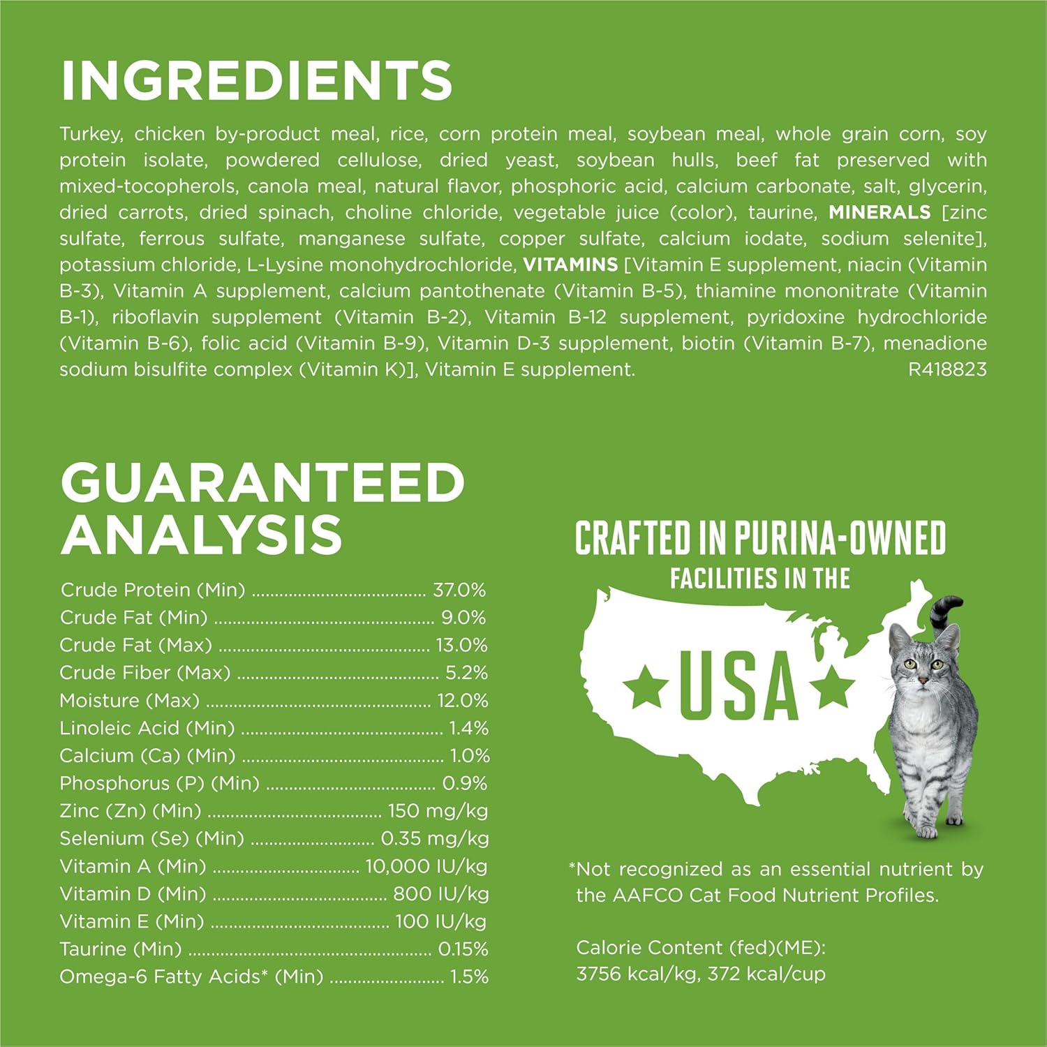 Purina ONE Natural, Low Fat, Weight Control, Indoor Dry Cat Food, +Plus Indoor Advantage – 3.5 lb. Bag