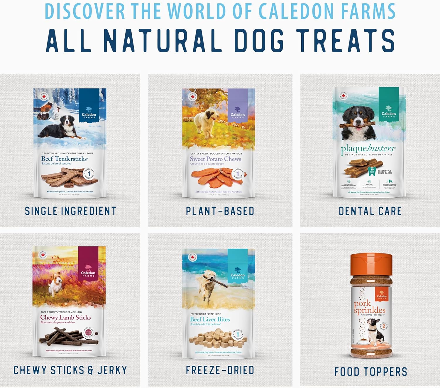 Caledon Farms Freeze Dried Beef Liver Bites All Natural Dog Treats150 G/5.3OZ