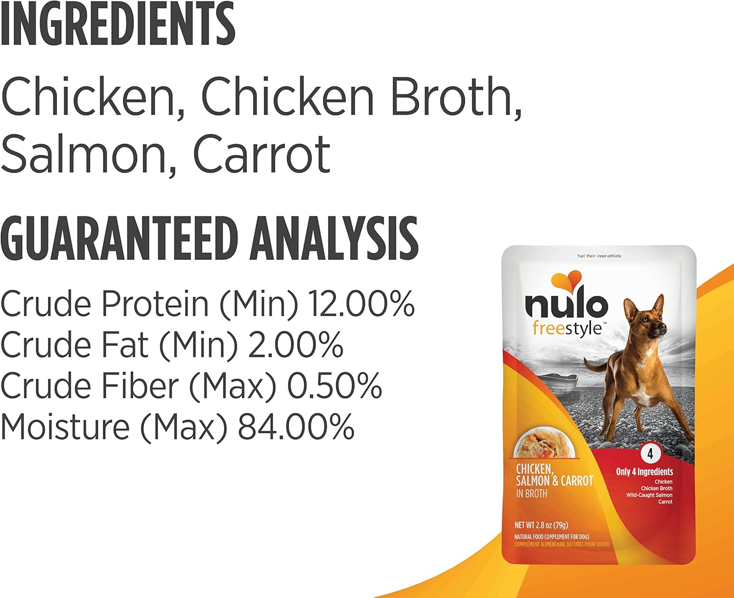 Nulo Freestyle Puppy & Dog Wet Dog Food Topper, Premium All Natural Grain-Free, Real Meat Dog Food Topper with High Animal-Based Protein and Only 5 or Less Ingredients With No Additives