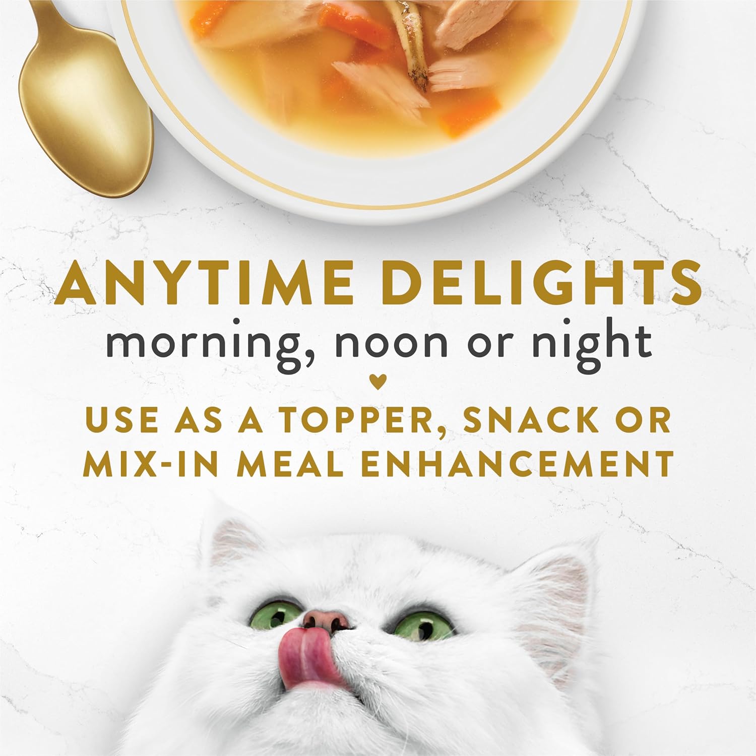 Purina Fancy Feast Lickable Wet Cat Food Broth Complement Classics Collection Variety Pack – (Pack of 12) 1.4 oz. Pouches
