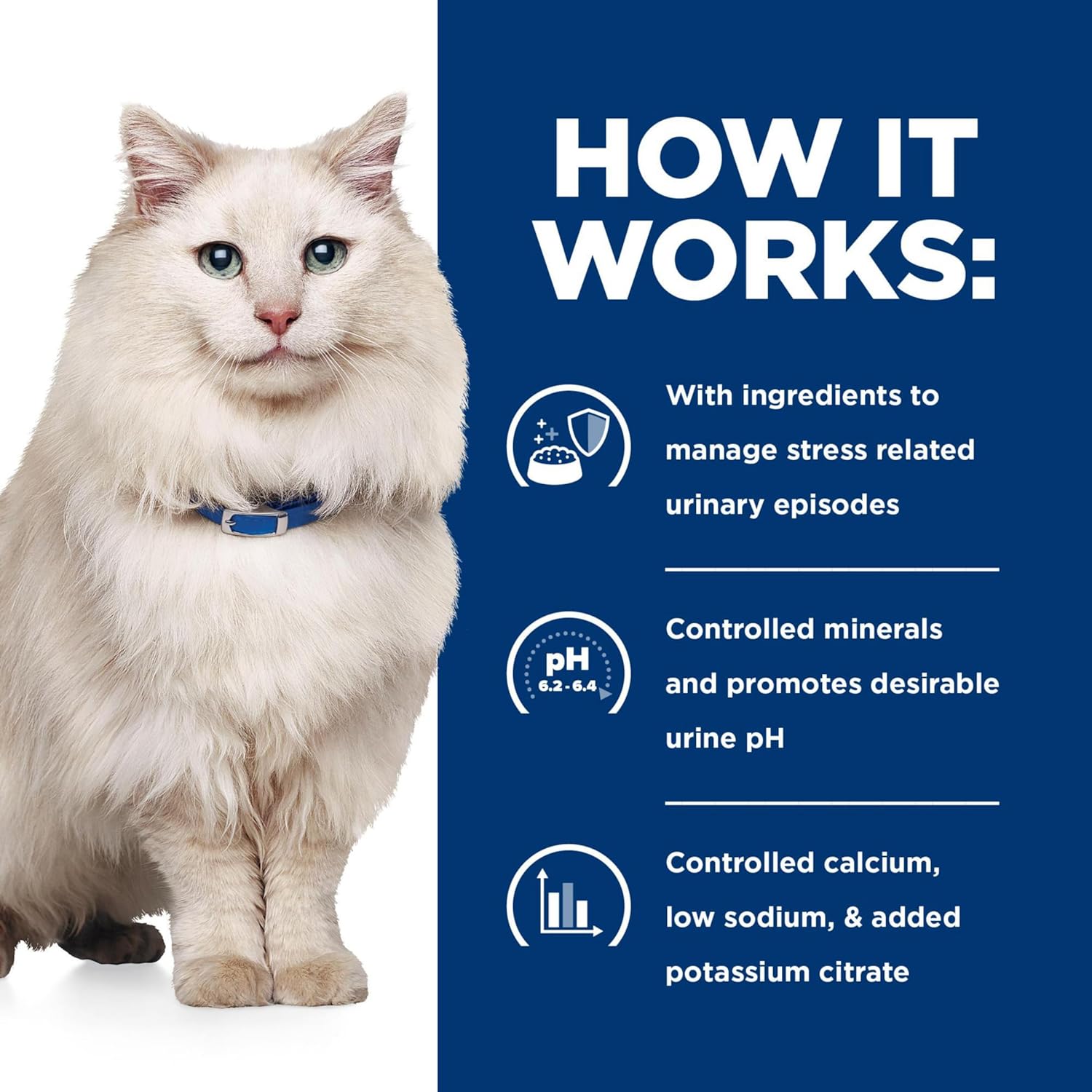 Hill’s Prescription Diet c/d Multicare Stress Urinary Care with Chicken Dry Cat Food, Veterinary Diet, 17.6 lb. Bag