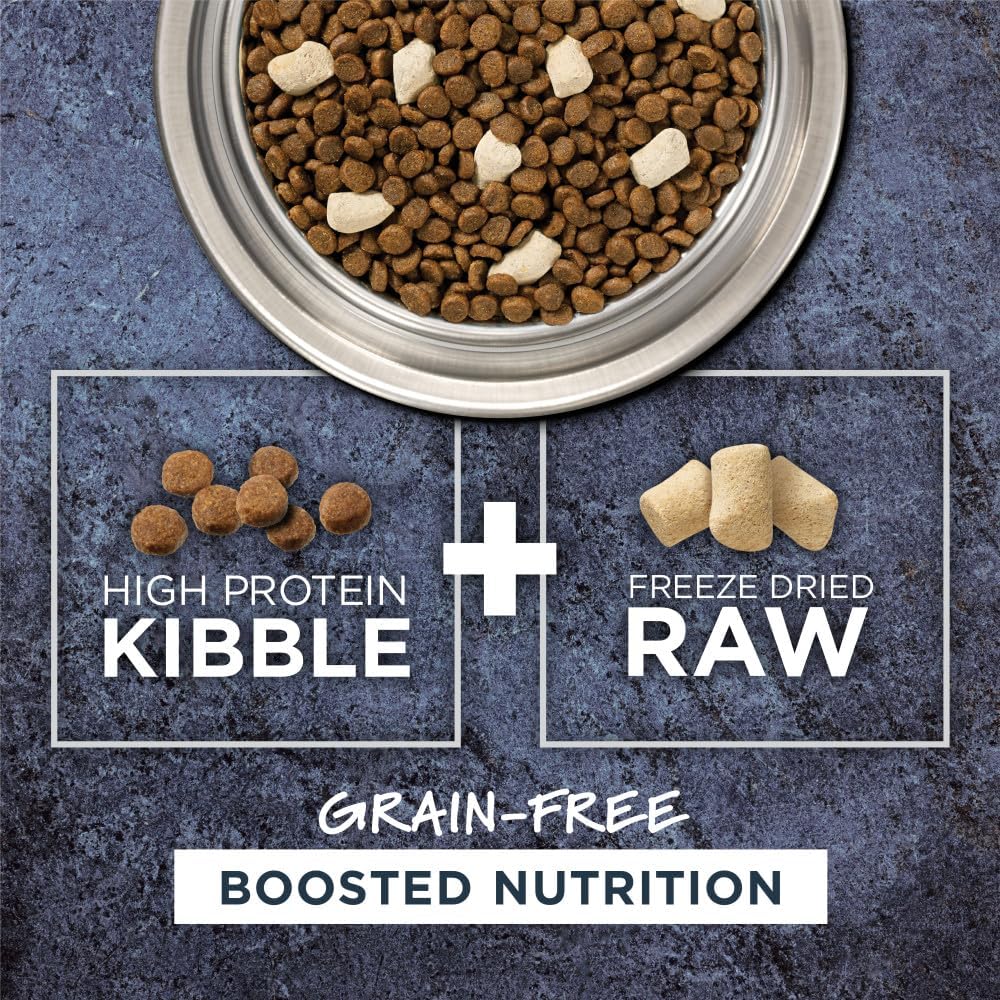 Instinct Raw Boost, Natural Dry Cat Food with Freeze Dried Pieces, High Protein, Grain Free Recipe – Real Chicken, 5 lb. Bag