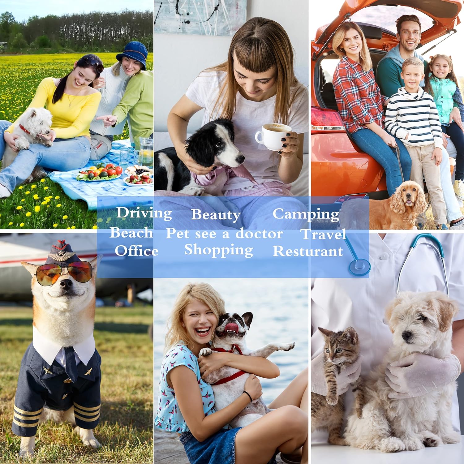 Cat Dog Carrier – Airline Approved Expandable Soft-Sided Pet Carrier with Removable Fleece Pad and Pockets, for Cats/Puppy and Small Animals Large(2 side expandable)