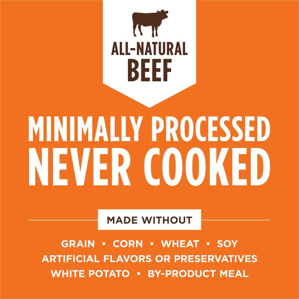 Instinct Raw Boost Mixers, Freeze Dried Dog Food Topper, Grain Free Recipe – All Natural Beef, 14 oz. Bag