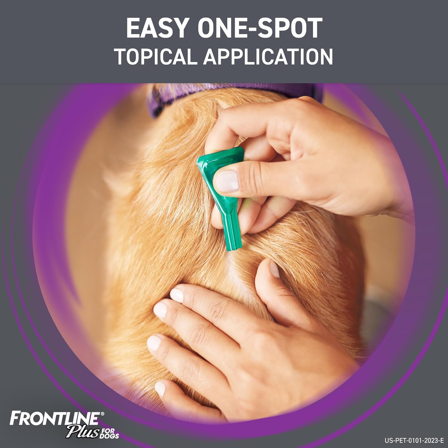 FRONTLINE Plus Flea and Tick Treatment for X-Large Dogs Up to 89 to 132 lbs. 3 Treatments